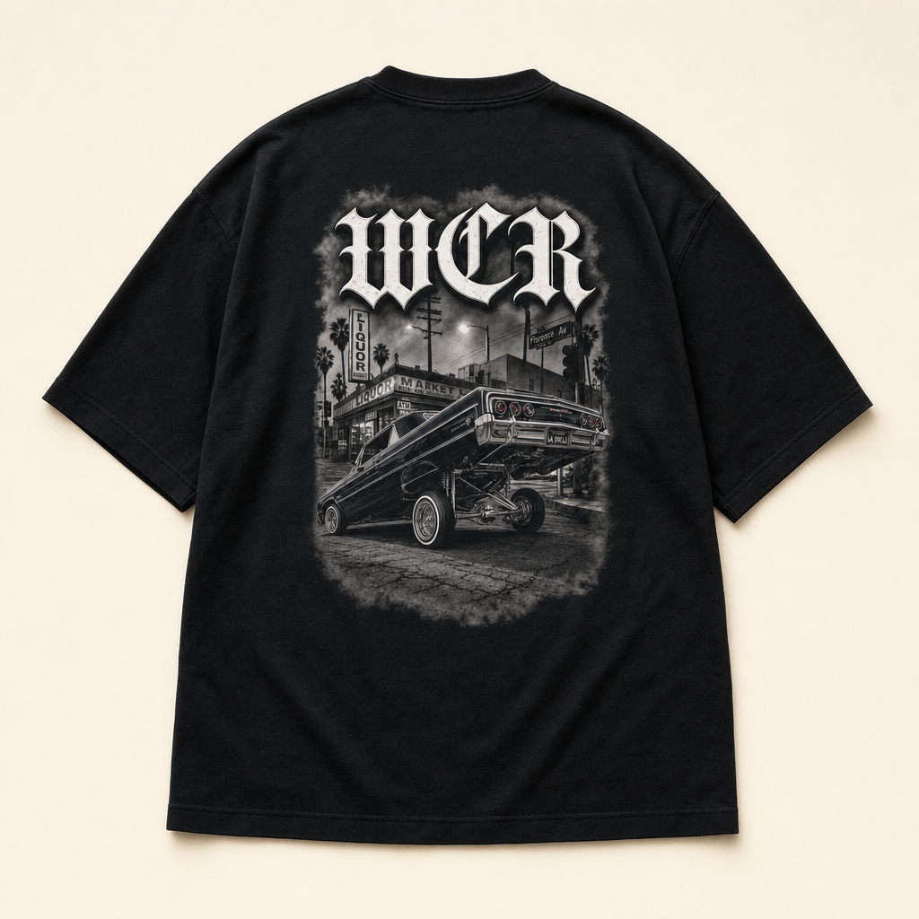 WCR Official Certified Tee — front view, black