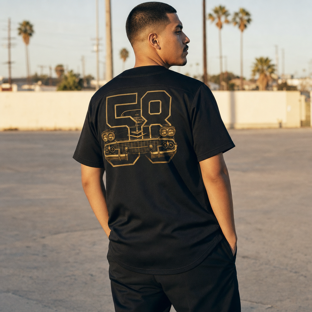 58 Chevy Jersey — worn by model