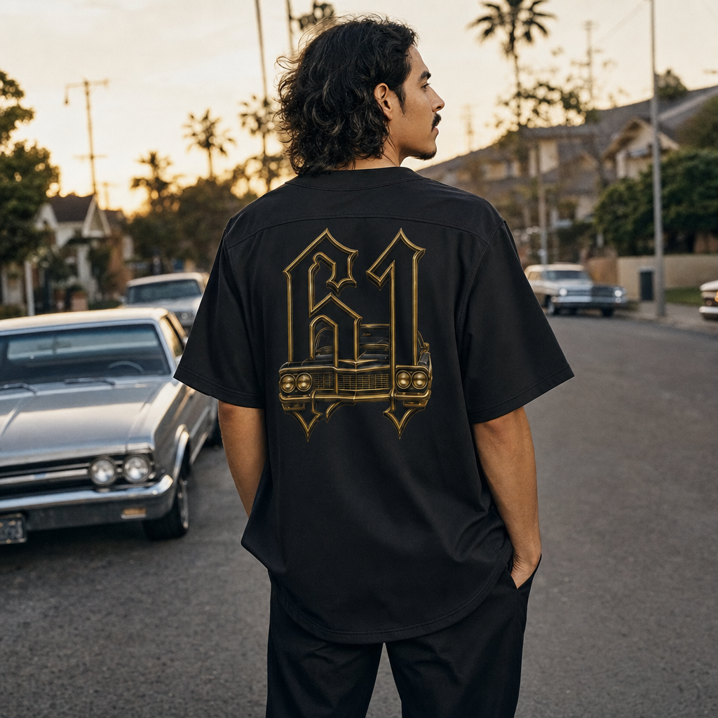 61 Chevy Jersey — worn by model