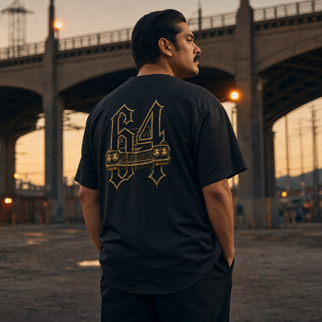 64 Chevy Jersey — worn by model