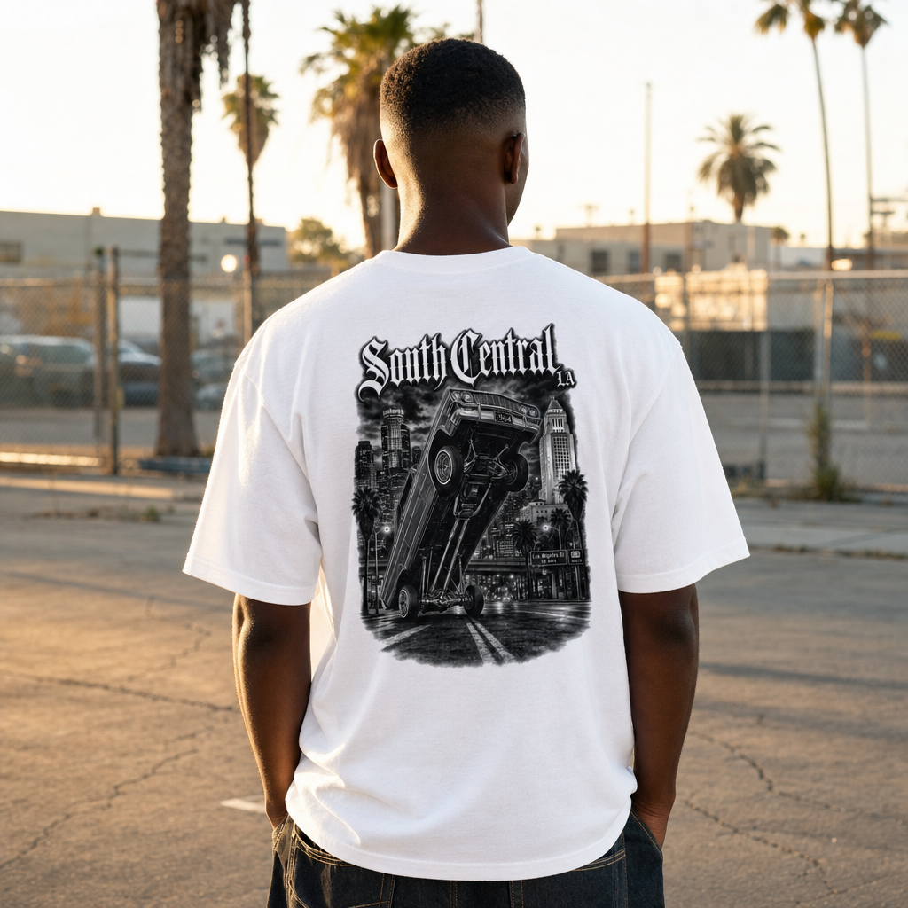 WCR South Central Lowrider Tee — worn by model